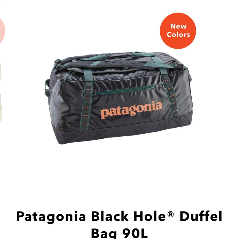 Patagonia black hole duffel bag 90L